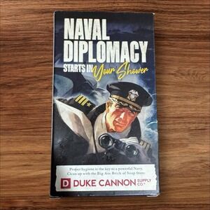 Duke Cannon Naval Diplomacy Man soap Big‎ A$$ Bar Of Soap New